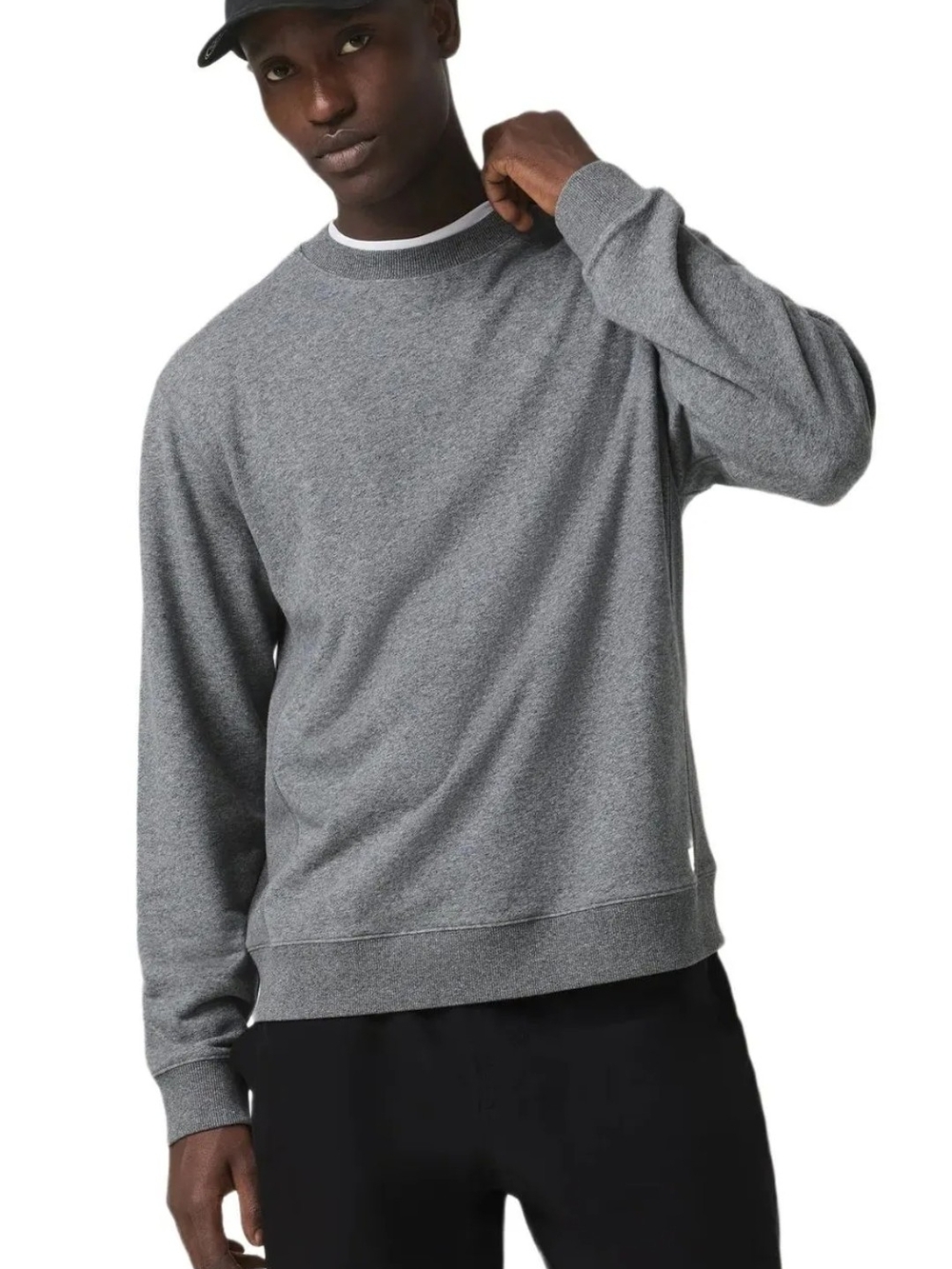 Men's Classic Crewneck Sweater - Gray